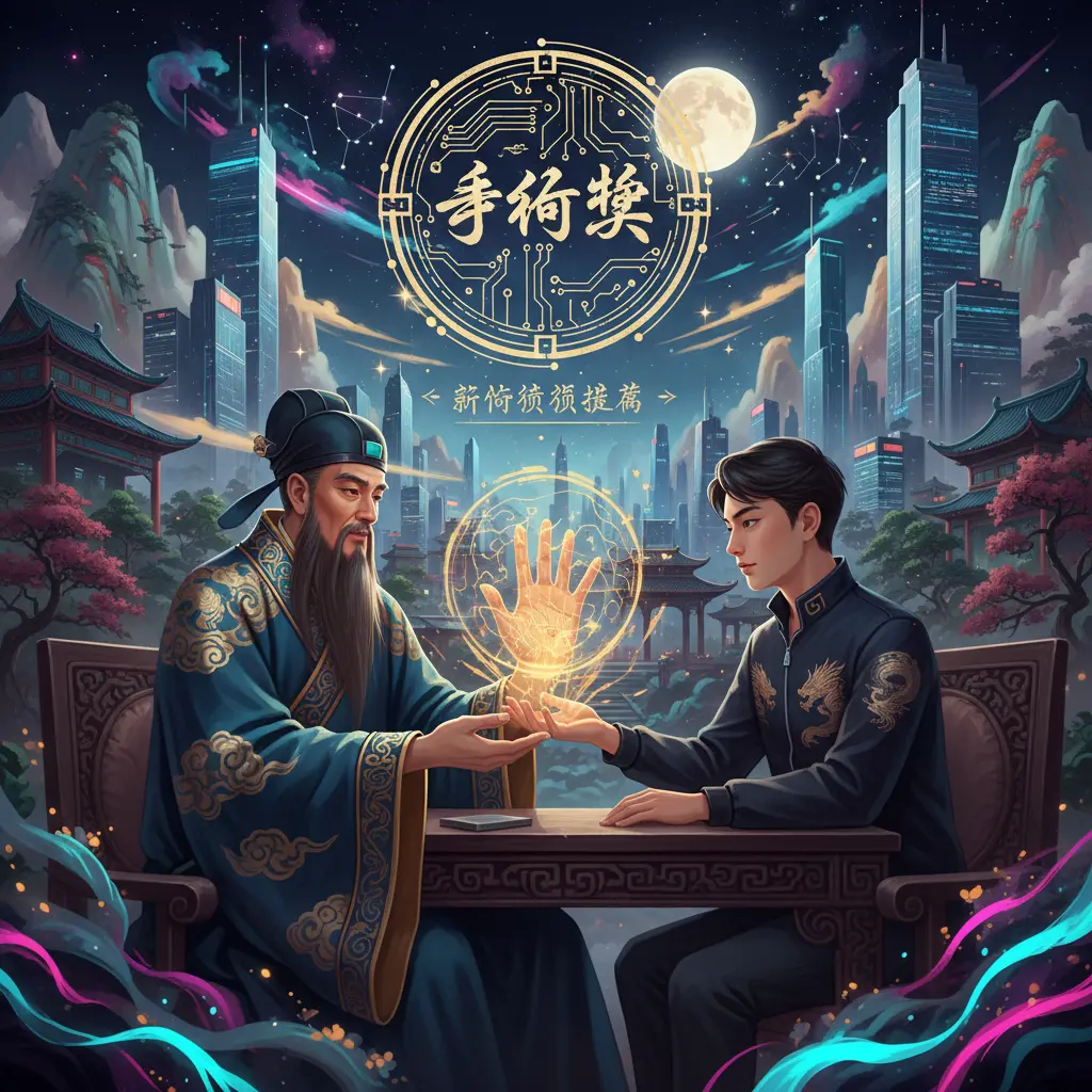 算命師傅推薦 - 手相學